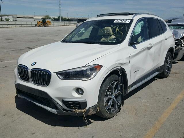 WBXHT3C34G5E47225 - 2016 BMW X1 XDRIVE2 WHITE photo 2