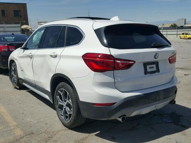 WBXHT3C34G5E47225 - 2016 BMW X1 XDRIVE2 Weiß Foto 3