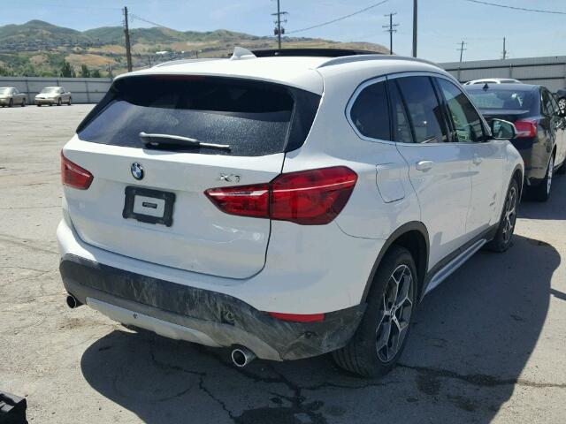 WBXHT3C34G5E47225 - 2016 BMW X1 XDRIVE2 Weiß Foto 4