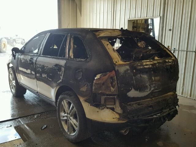 2FMDK3KC2BBB67638 - 2011 FORD EDGE LIMIT BURN photo 3