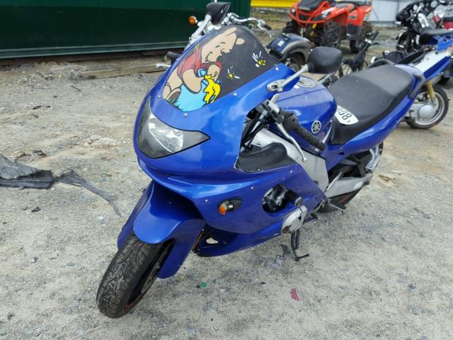 JYA5AHE0X4A043461 - 2004 YAMAHA YZF600 R BLUE photo 2