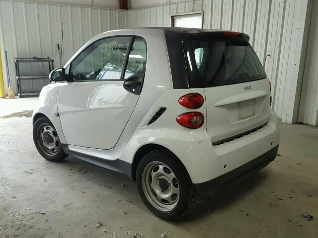 WMEEJ3BA5EK779242 - 2014 SMART FORTWO PUR TWO TONE photo 3