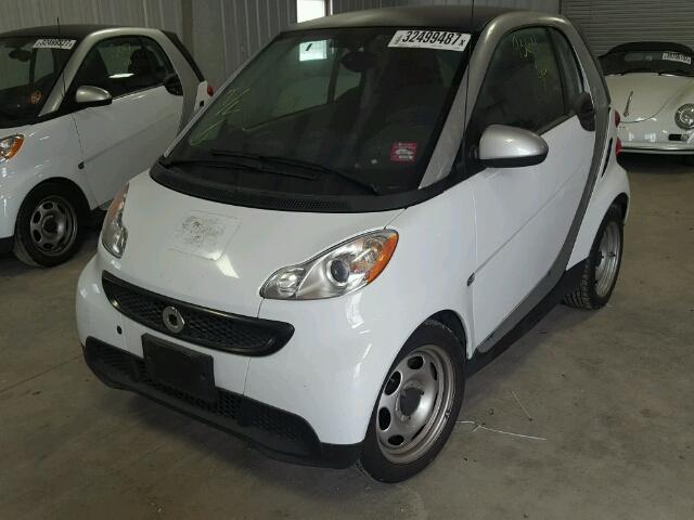 WMEEJ3BA3DK655954 - 2013 SMART FORTWO TWO TONE photo 2