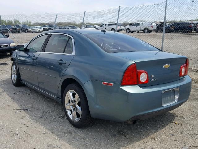 1G1ZH57B89F110589 - 2009 CHEVROLET MALIBU 1LT 绿色 照片 3