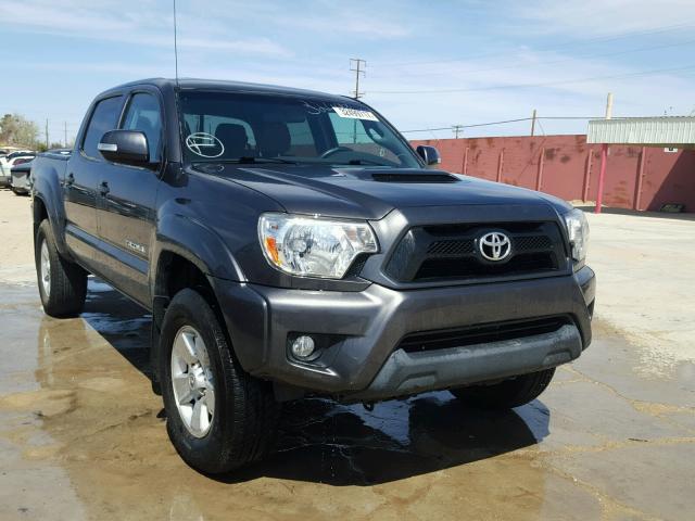 5TFJU4GN1EX055590 - 2014 TOYOTA TACOMA GRAY photo 1