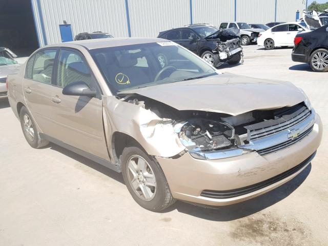 1G1ZT528X5F295104 - 2005 CHEVROLET MALIBU LS 金色 照片 1