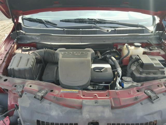 3GSCL33P18S674343 - 2008 SATURN VUE XE RED photo 7