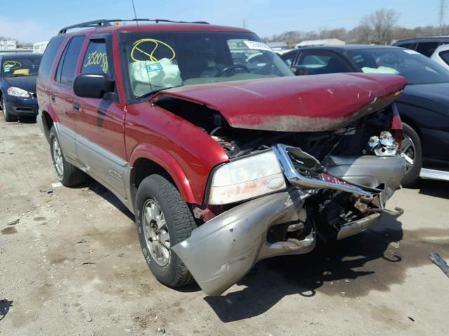 1GKDT13W0X2559730 - 1999 GMC JIMMY RED photo 1