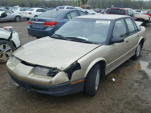 1G8ZH5282SZ179313 - 1995 SATURN SL1 TAN photo 2