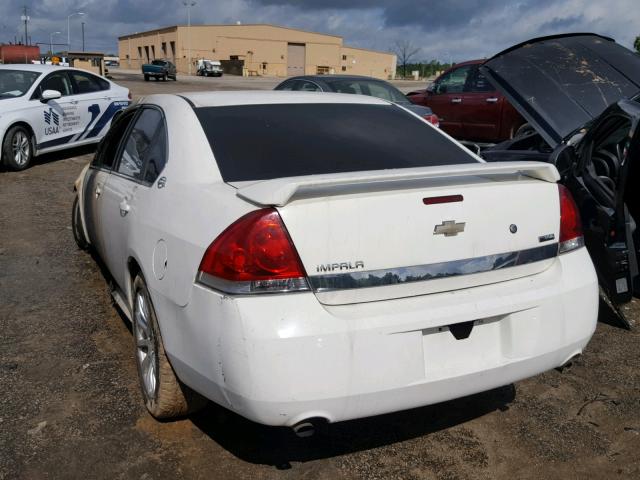 2G1WS57M791311851 - 2009 CHEVROLET IMPALA POL WHITE photo 3