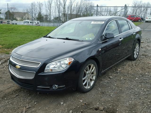 1G1ZK57738F215195 - 2008 CHEVROLET MALIBU LTZ 黑色 照片 2
