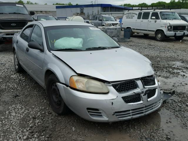 1B3EL36XX4N144765 - 2004 DODGE STRATUS SE SILVER photo 1