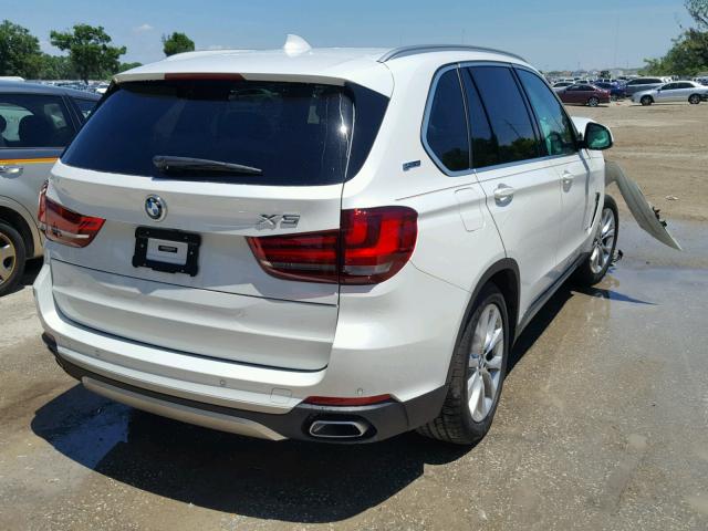 5UXKT0C54J0V98133 - 2018 BMW X5 XDR40E WHITE photo 4