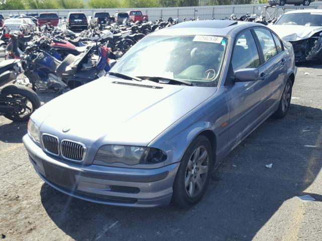 WBAAM334XYFP69684 - 2000 BMW 323 I BLUE photo 2
