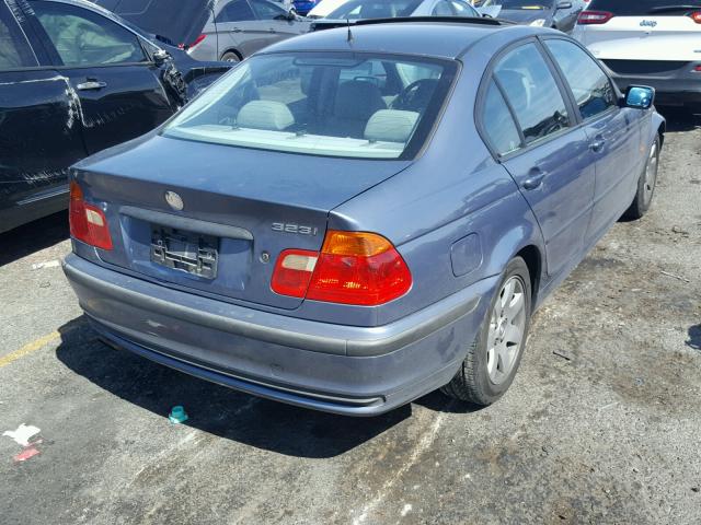 WBAAM334XYFP69684 - 2000 BMW 323 I BLUE photo 4