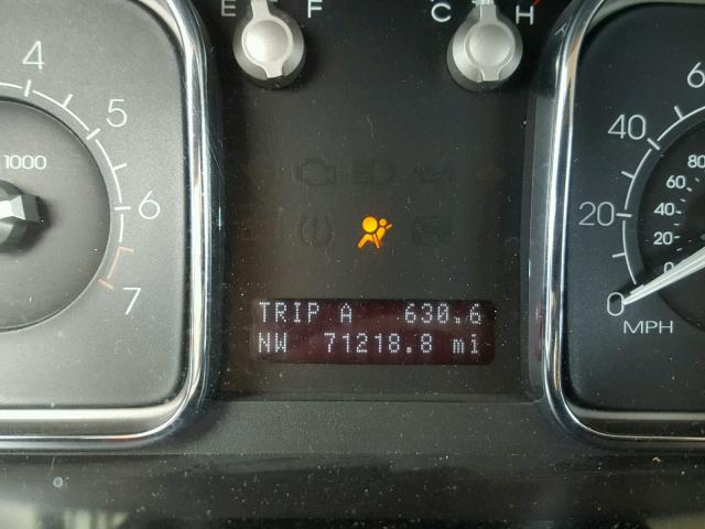 2LMDU68C58BJ12326 - 2008 LINCOLN MKX WHITE photo 8