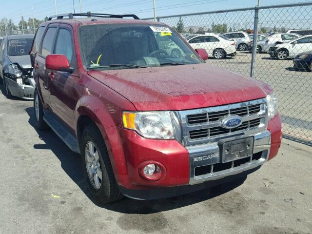 1FMCU0EG5CKB67661 - 2012 FORD ESCAPE LIM RED photo 1