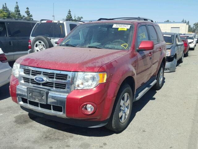 1FMCU0EG5CKB67661 - 2012 FORD ESCAPE LIM RED photo 2