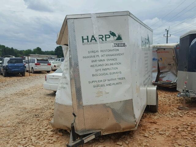 53FBE1214GF021690 - 2016 UTILITY TRAILER WHITE photo 2