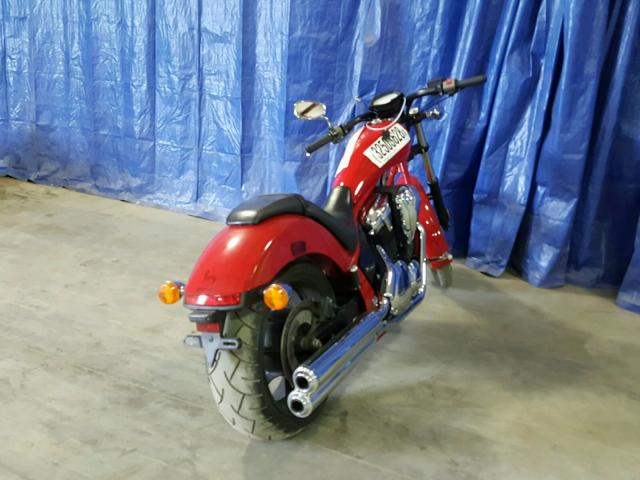 JH2SC61N9DK101178 - 2013 HONDA VT1300 CX RED photo 4