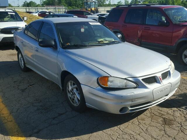 1G2NE52F94M672244 - 2004 PONTIAC GRAND AM S SILVER photo 1