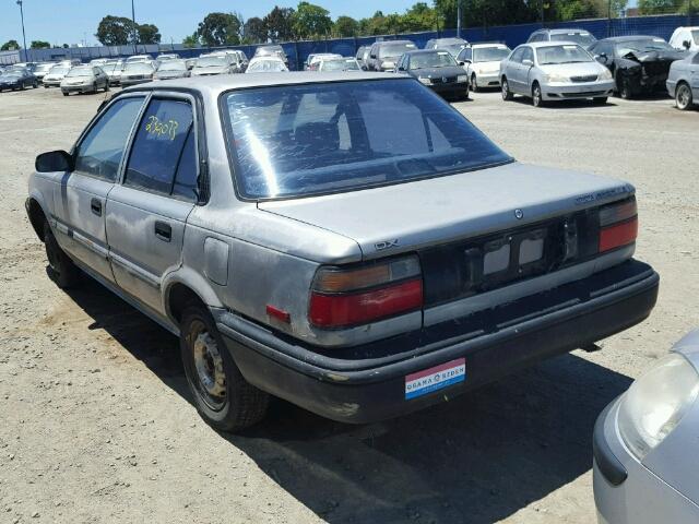 1NXAE94A4LZ130868 - 1990 TOYOTA COROLLA DL SILVER photo 3