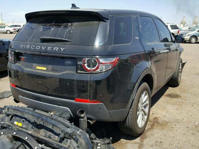 SALCR2BG0GH623566 - 2016 LAND ROVER DISCOVERY BLACK photo 4