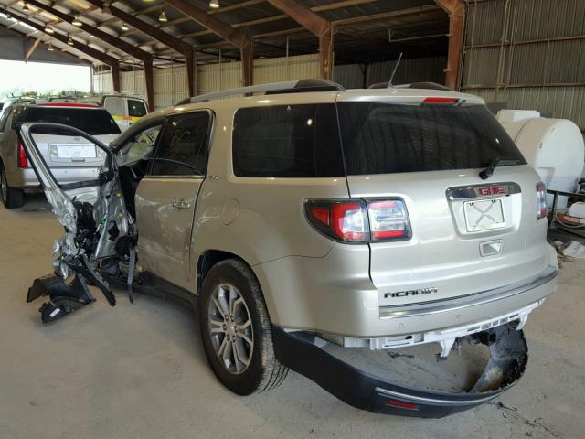 1GKKRRKD1GJ254277 - 2016 GMC ACADIA SLT ვერცხლისფერი ფოტო 3
