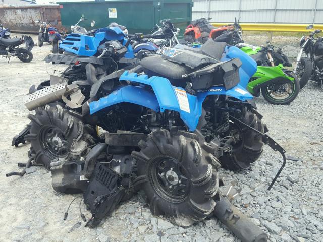 4XASXN854HB134468 - 2017 POLARIS SPORTSMAN 蓝色 照片 3