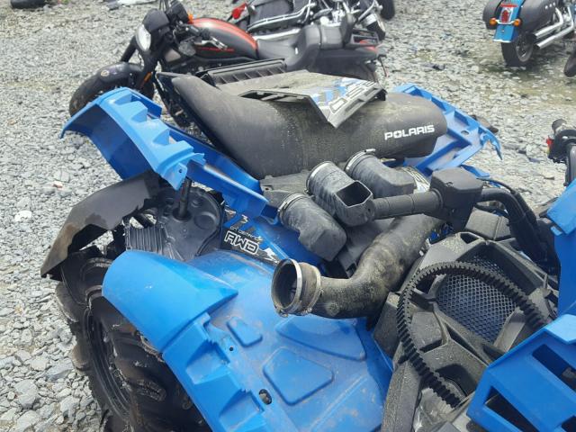 4XASXN854HB134468 - 2017 POLARIS SPORTSMAN 蓝色 照片 6