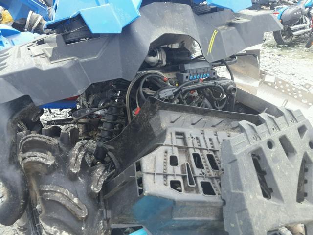 4XASXN854HB134468 - 2017 POLARIS SPORTSMAN 蓝色 照片 7