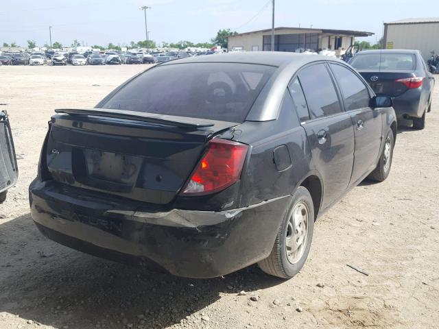 1G8AL52F63Z102620 - 2003 SATURN ION LEVEL BLACK photo 4