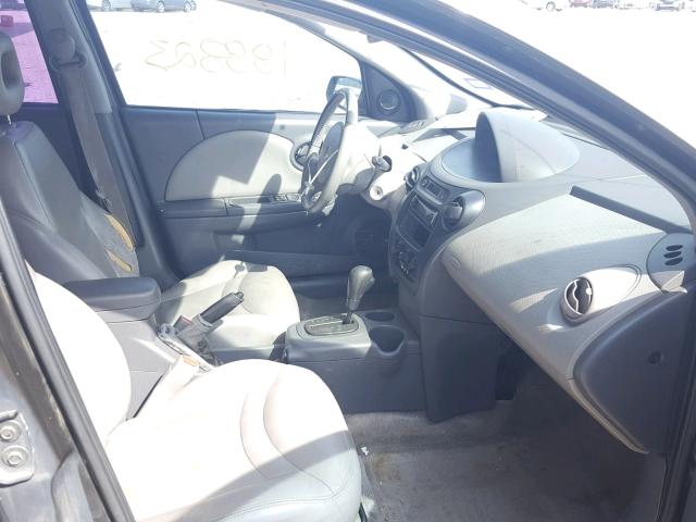 1G8AL52F63Z102620 - 2003 SATURN ION LEVEL BLACK photo 5