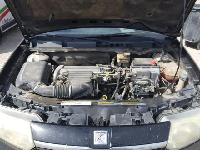 1G8AL52F63Z102620 - 2003 SATURN ION LEVEL BLACK photo 7