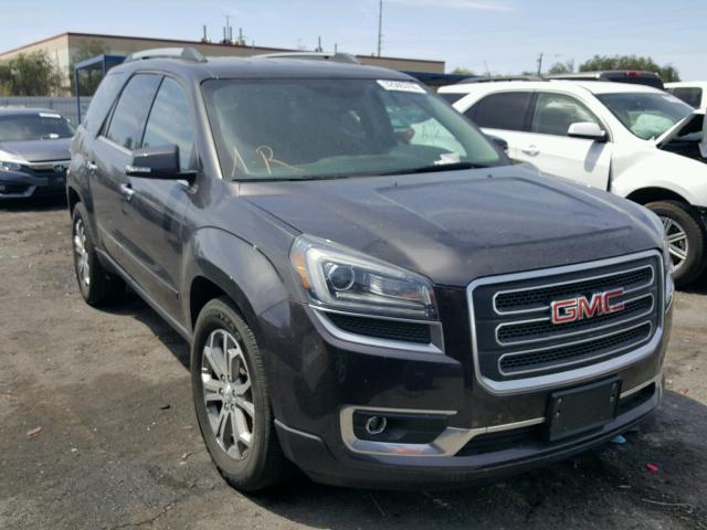 1GKKVRKD3FJ135687 - 2015 GMC ACADIA SLT გრაფიტი ფოტო 1