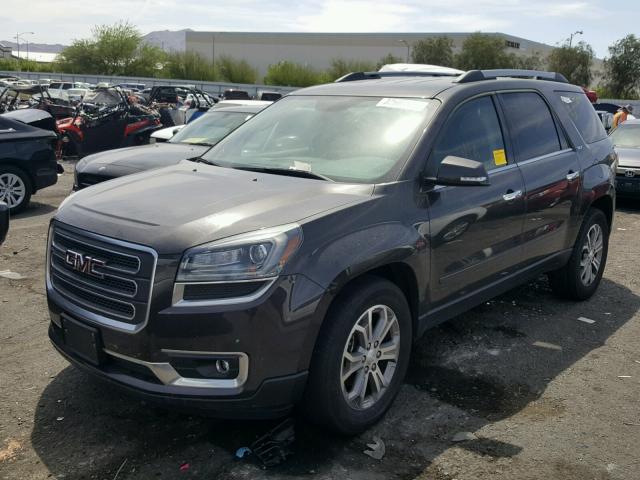 1GKKVRKD3FJ135687 - 2015 GMC ACADIA SLT CHARCOAL photo 2