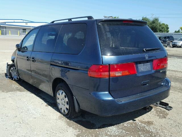 2HKRL1856XH506384 - 1999 HONDA ODYSSEY LX BLUE photo 3