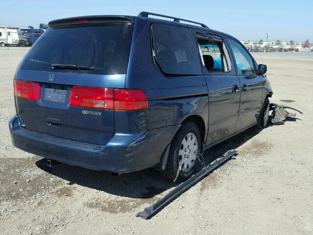 2HKRL1856XH506384 - 1999 HONDA ODYSSEY LX BLUE photo 4