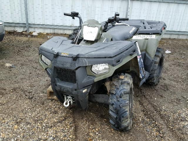 4XAMH50A9BA345693 - 2011 POLARIS SPORTSMAN GREEN photo 2