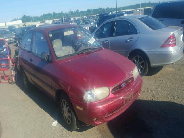 KNJLT05H3V6215666 - 1997 FORD ASPIRE RED photo 1