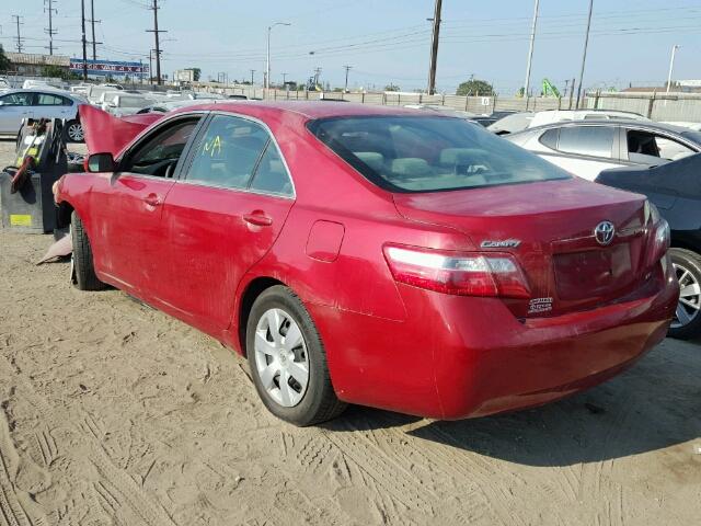 4T1BE46K89U381463 - 2009 TOYOTA CAMRY BASE RED photo 3