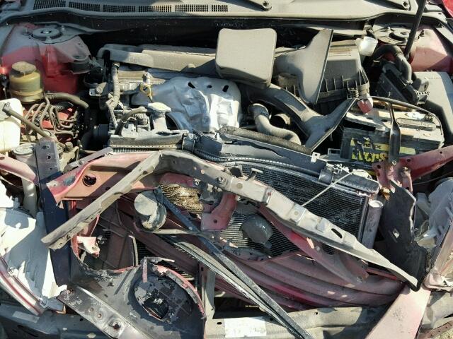4T1BE46K89U381463 - 2009 TOYOTA CAMRY BASE RED photo 7