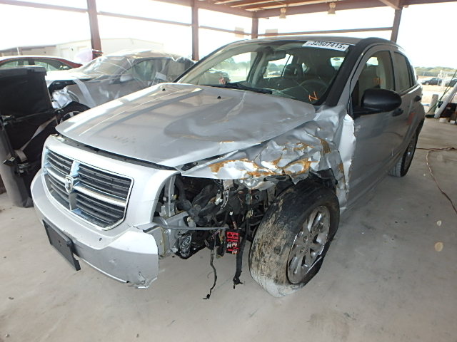 1B3HB48B57D282182 - 2007 DODGE CALIBER SX SILVER photo 2