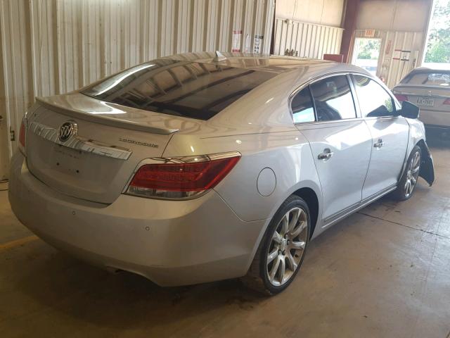 1G4GJ5G3XCF273159 - 2012 BUICK LACROSSE T SILVER photo 4