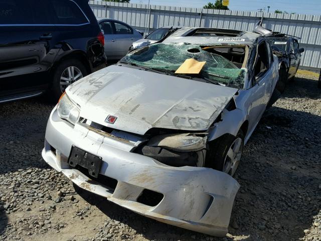 1G8AV15B77Z176856 - 2007 SATURN ION LEVEL SILVER photo 2