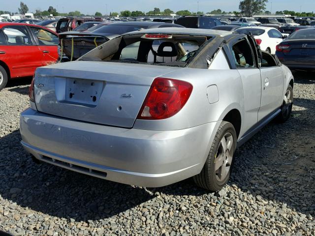 1G8AV15B77Z176856 - 2007 SATURN ION LEVEL SILVER photo 4