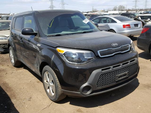 KNDJN2A27E7003106 - 2014 KIA SOUL BLACK photo 1