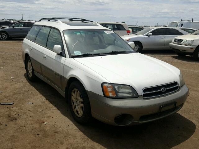 4S3BH6868Y7623804 - 2000 SUBARU LEGACY OUT WHITE photo 1