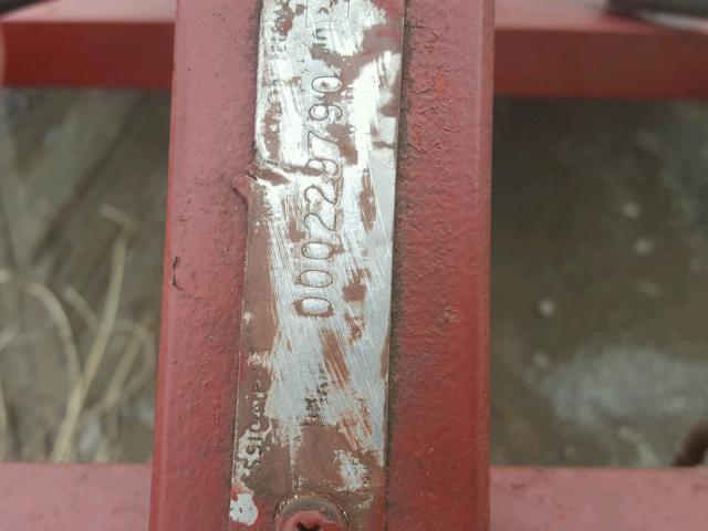 DRXMVB000229790M0 - 1998 UTILIMASTER TRAILER RED photo 10