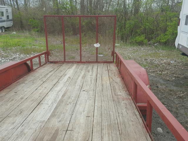 DRXMVB000229790M0 - 1998 UTILIMASTER TRAILER RED photo 6